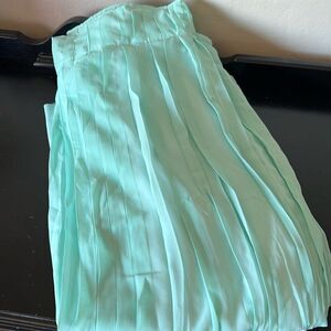 Pottery Barn Teen Pleated Striped Curtain